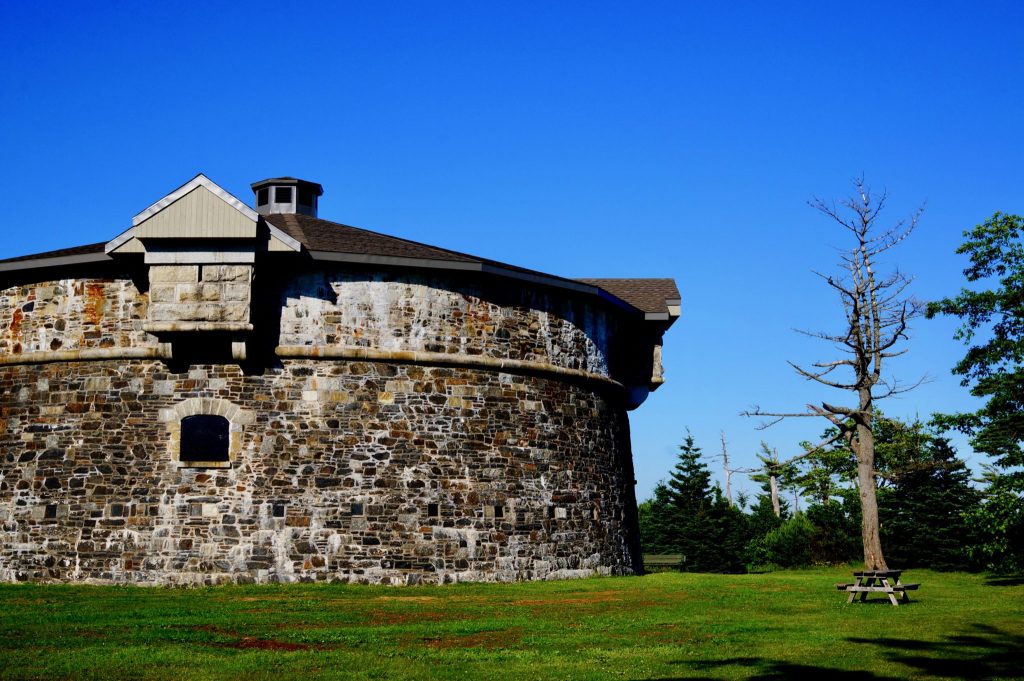 Prince of Wales Tower in Point Pleasant Park Halifax