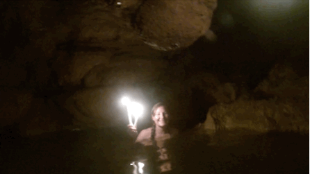 candle in KAn' Ba Cave gif