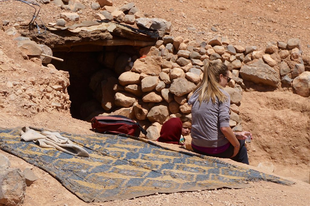 Nomadic Berber cave dwellers