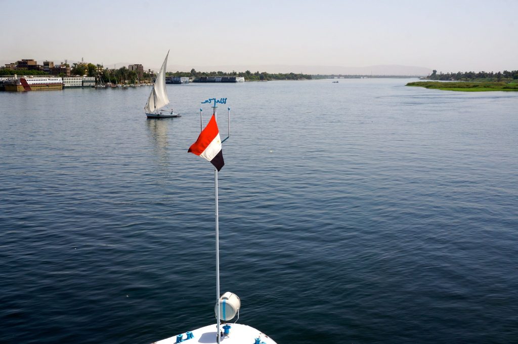 Nile river cruise with feluca