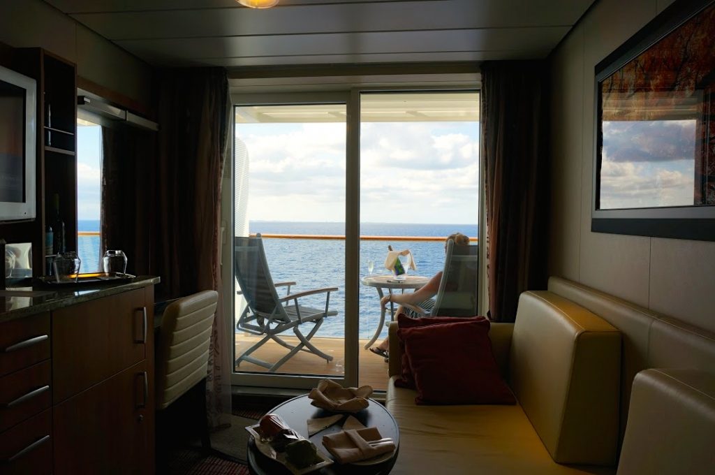 Cruise ship free balcony upgrade