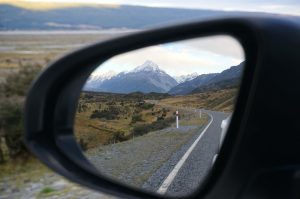 rear view mirror in New Zealand