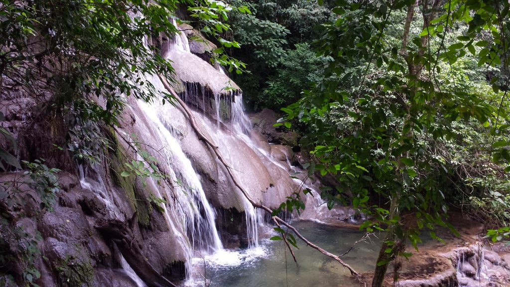 Palenque waterfall