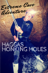 Not for claustrophobes! Explore this extreme cave tour in Waitomo, New Zealand! The Haggas Honking Holes excursion is described as being "like Indiana Jones in a washing machine," which is so spot on!