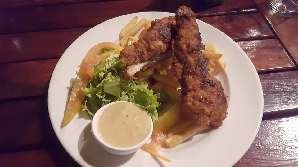 Warthog schnitzel