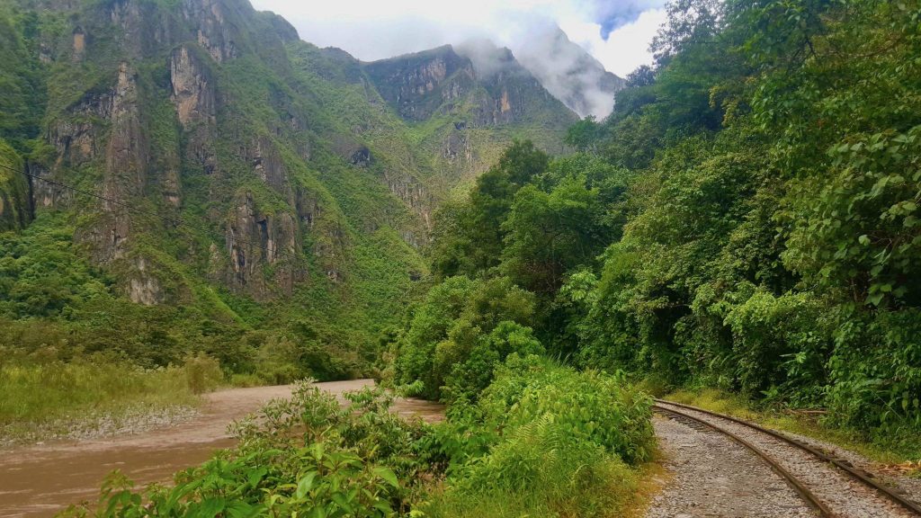 Scenic Railway walk to Machu Picchu during Jungle Trek