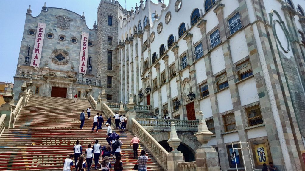 University of Guanajuato stairs