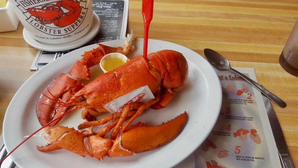 Lobster supper Fisherman's Wharf PEI
