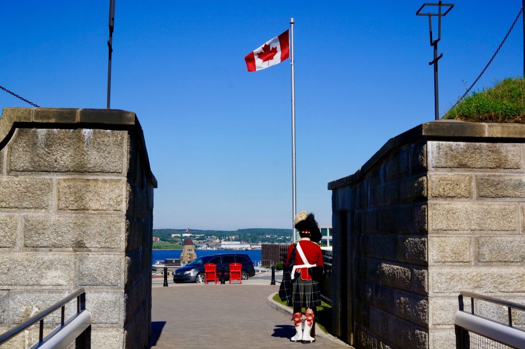 Halifax Citadel guard
