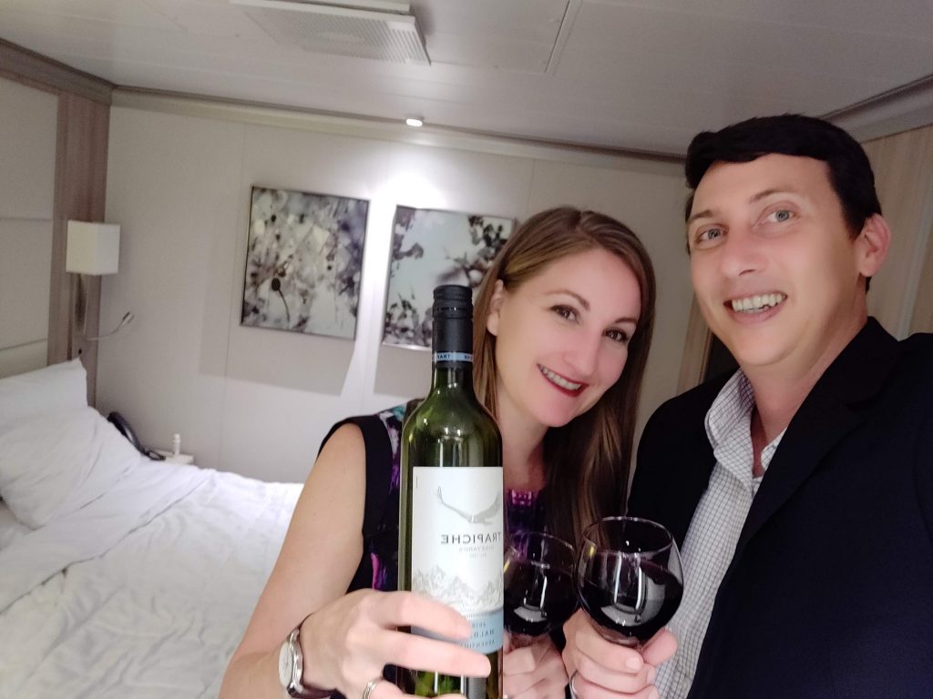 bring your own wine on a cruise