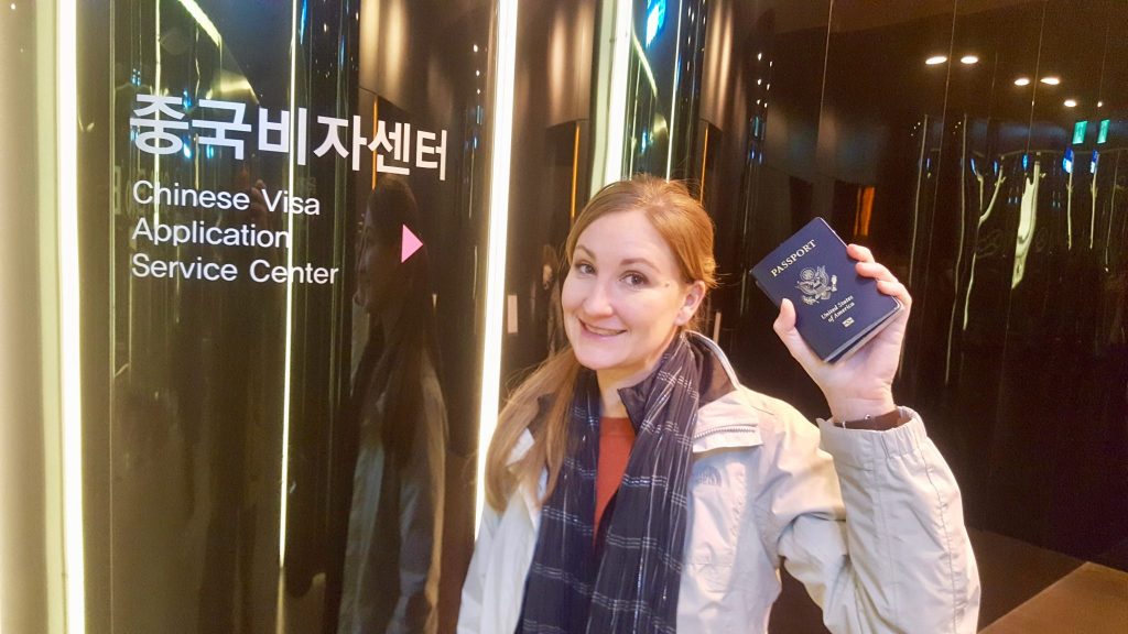 Getting China Visa in Seoul