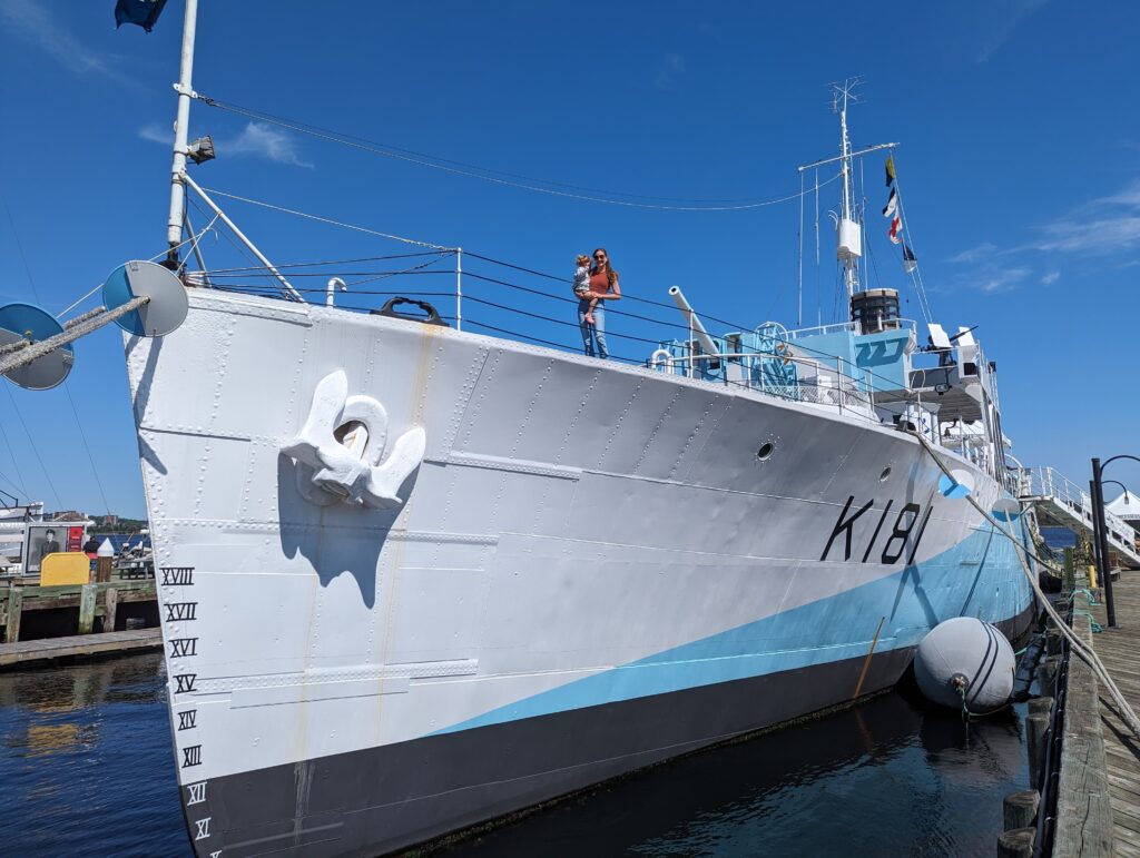 Touring the HMCS Sackville is a popular thing to do in Halifax